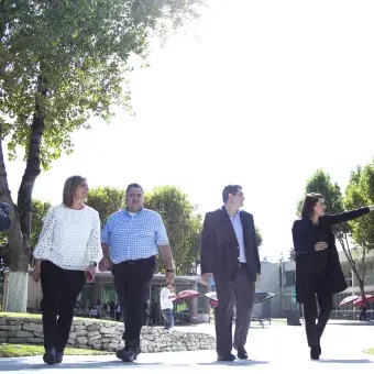 David Garza visita campus Hidalgo 