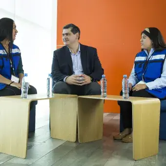 David Garza visita campus Hidalgo 