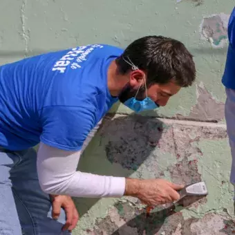 La comunidad del Tec Campus Toluca unió esfuerzos para pintar la escuela Mihuel Hidalgo en San Antonio Buenavista