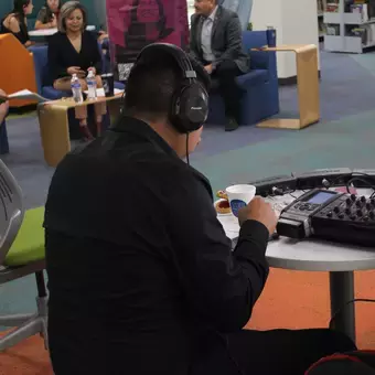 WE Radio en Campus Irapuato hablando sobre el modelo educativo TEC21