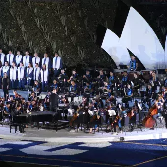 Inauguración del nuevo Estadio Borregos en el Tec campus Monterrey