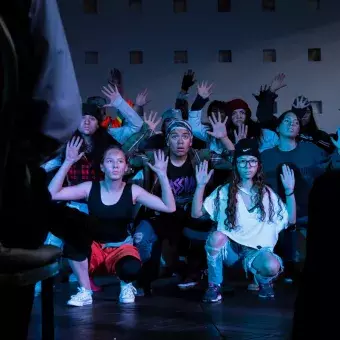 Canto, danza, música en el festival de arte del tec de monterrey en Zacatecas