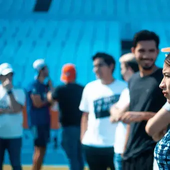 Alumnos del Tecnológico de Monterrey viviendo su Semanai en campus Tampico