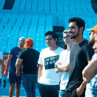 Alumnos del Tecnológico de Monterrey viviendo su Semanai en campus Tampico