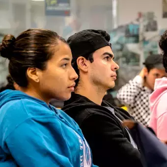 Alumnos del Tecnológico de Monterrey viviendo su Semanai en campus Tampico