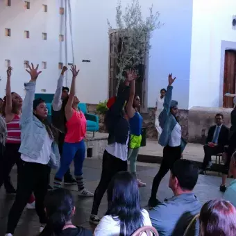 Canto, danza, música en el festival de arte del tec de monterrey en Zacatecas