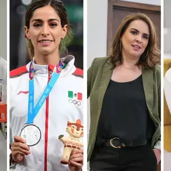 Algunas de las ganadoras de la octava edición del Premio Mujer Tec