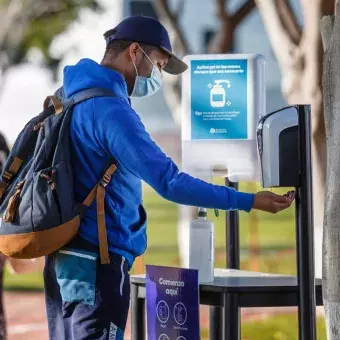 Medidas sanitarias en campus Querétaro