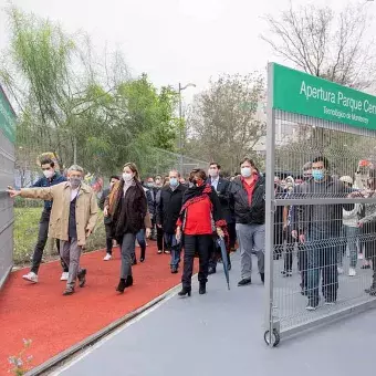 Inauguración Parque Central