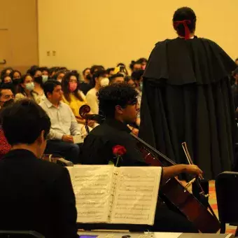 Bella y la bestia, concierto de coro y orquesta del Tec Guadalajara.