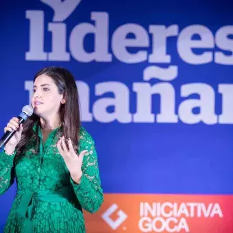 Alexia Lemus habla sobre la labor de la iniciativa líderes del mañana