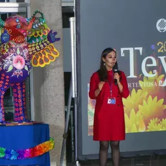 Teyolía festival de Día de Muertos en PrepaTec Zacatecas