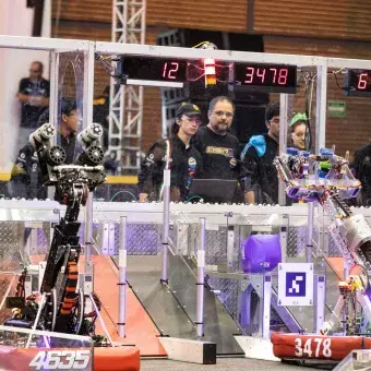 La alianza roja conformada por Botbusters, LamBot y StingBots lograron el pase al mundial..