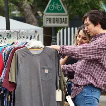 En punto de las 16:00 horas "El poder de los encuentros" arrancó en avenida Junco de la Vega.