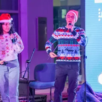 Cantando en Fiestas Tec 2023 campus SLP