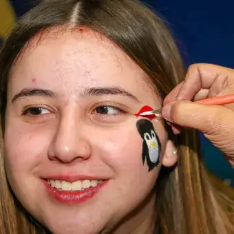 Pintura facila en Fiestas Tec 2023 campus SLP