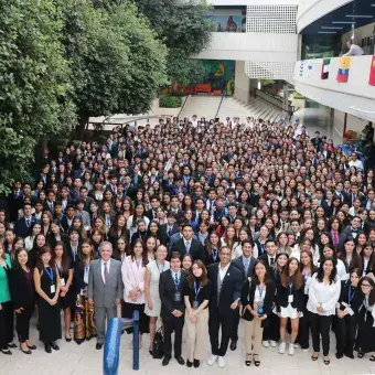 Foto oficial de toda la comunidad MUNMX