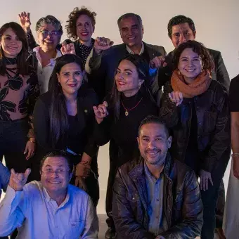 Equipo directivo de campus Puebla en la reinauguración