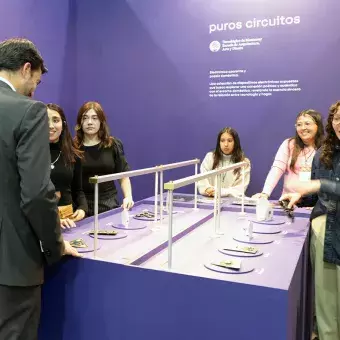 Exposición Puros Circuitos en ZONA MACO