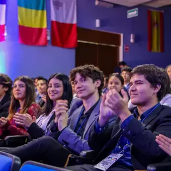 estudiantes en TECMUN en Tec Campus Tampico