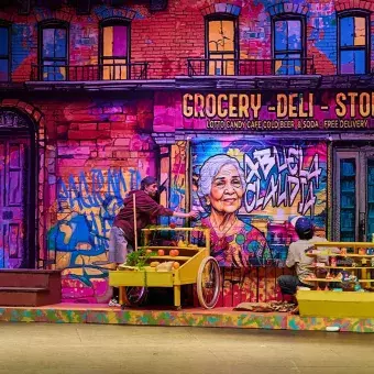 Escena de musical In The Heights