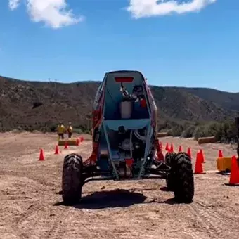 Reto de vehículos Baja SAE, en el que destacó el Tec Guadalajara.