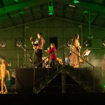 Escenario doble vista Arena Borregos campus hidalgo