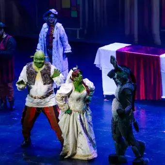 Shrek, el musical, en el Tec Guadalajara. 