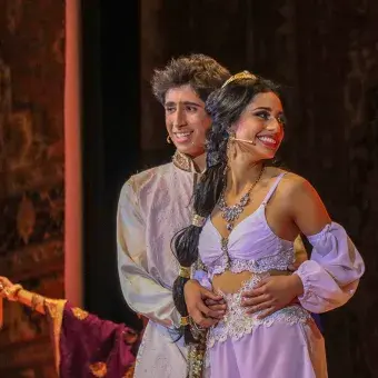 Jasmine y Aladdin 