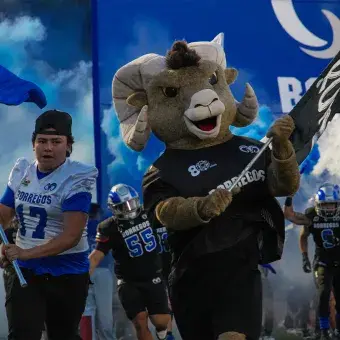 Borregos CCM durante partido de Cuartos de final