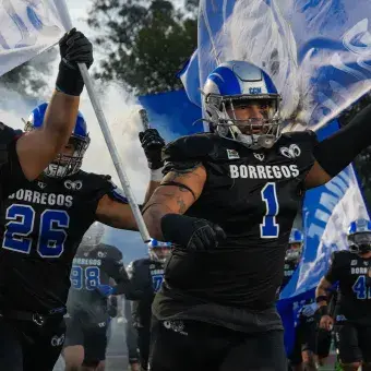 Borregos CCM durante partido de Cuartos de final