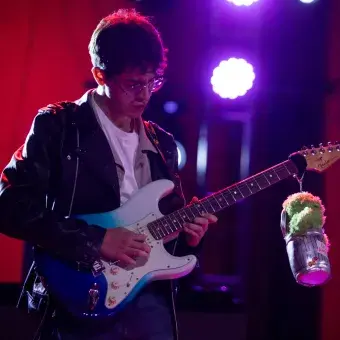 Estudiantes y EXATEC de campus Hidalgo durante su presentación en Ensamble Legacy