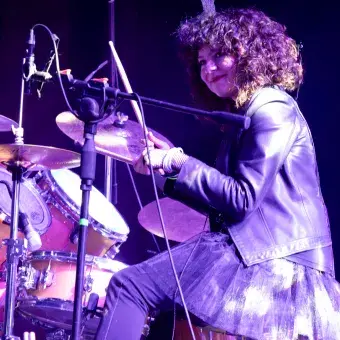 Estudiantes y EXATEC de campus Hidalgo durante su presentación en Ensamble Legacy