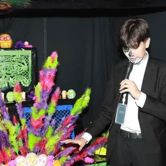 Fiesta del día de muertos en PrepaTec Santa Anita.