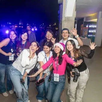 Equipo de Storytellers durante Fiestas Tec