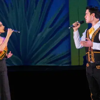 Música, danza y tradición fue lo que vivieron los asistentes.