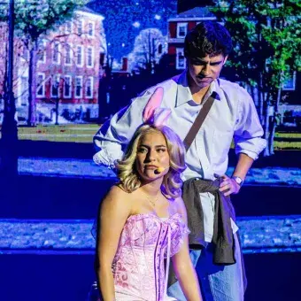 Estudiantes del Tec de Monterrey campus Laguna presentan el musical Legalmente Rubia en el Teatro Isauro Martínez