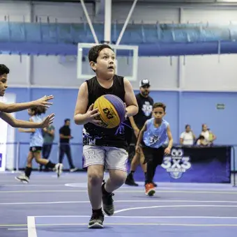 El Borregos 3x3 Hoop Fest llegó a Torreón y reunió a niños, niñas, jóvenes y adultos para jugar básquetbol en el Tec de Monterrey campus Laguna